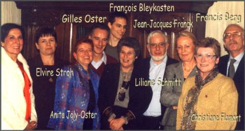 Les membres du Cabinet en d&eacute;cembre 2001